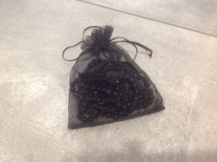 Collier fantaisie long noir - photo numéro 9