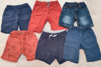 Lot de 6 shorts garçon 6/8 ans
