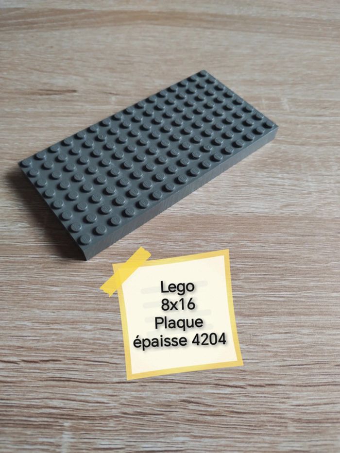 Lego 8x16 plaque épaisse