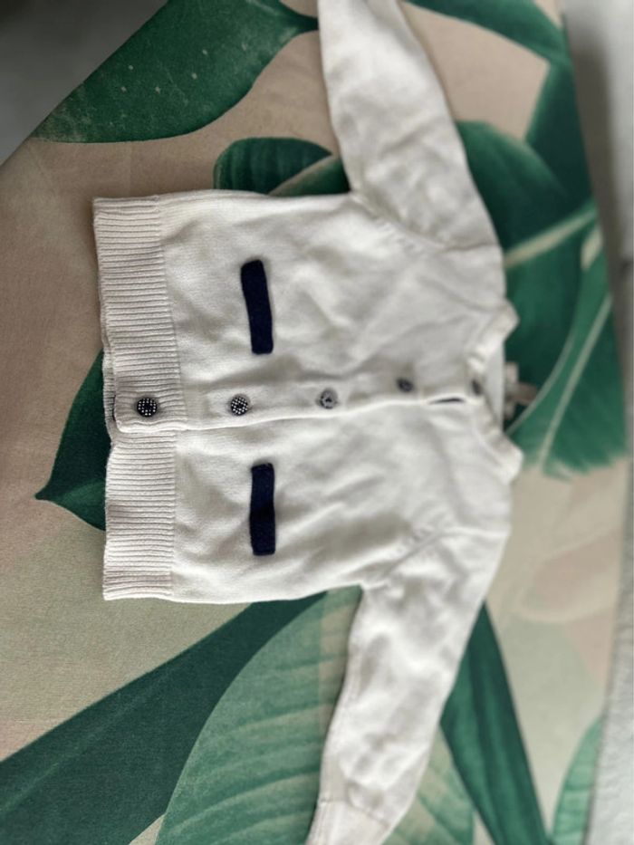 Lot de 7 vêtements bébé fille 3 mois robe gilet tee shirts pyjama - photo numéro 6