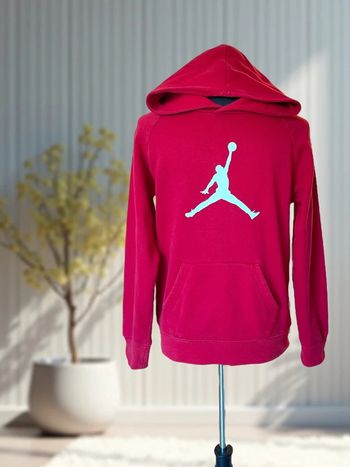Sweat à capuche rouge Jordan 12/13 ans