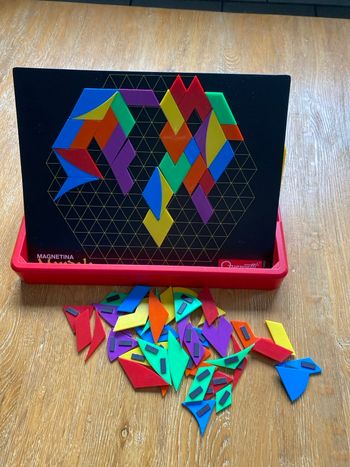 Mandala magnétique Quercetti multicolore