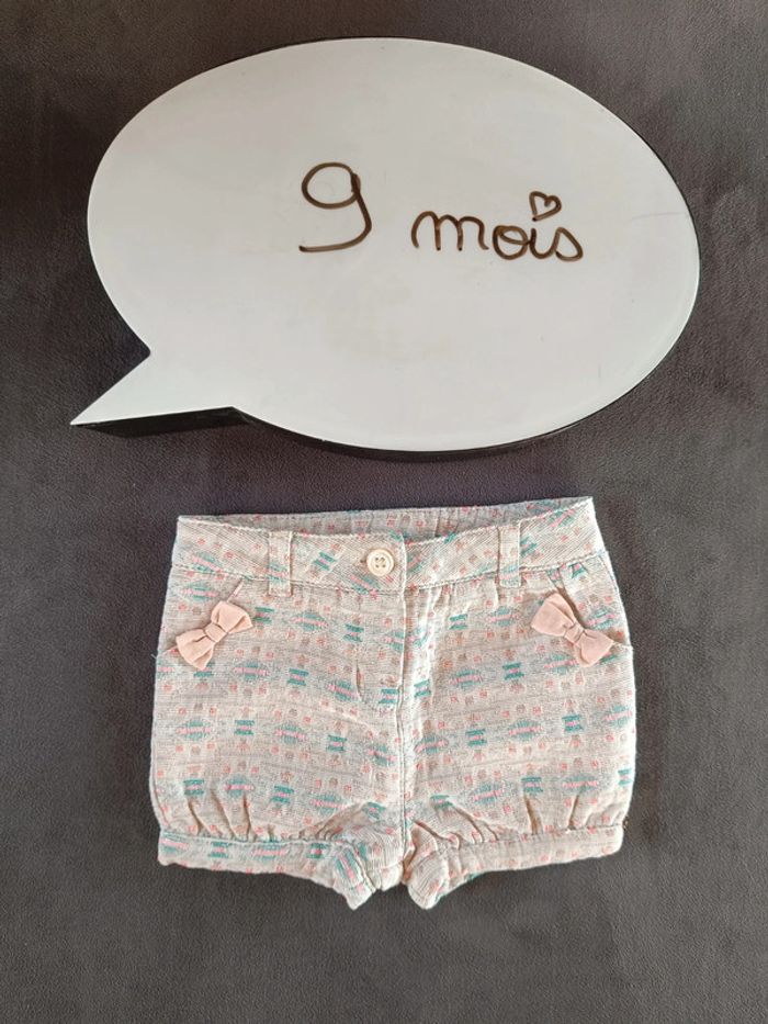 Short Fille 9 mois Orchestra