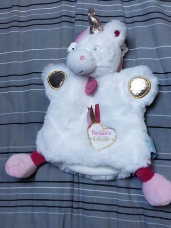 Doudou licorne Babynat