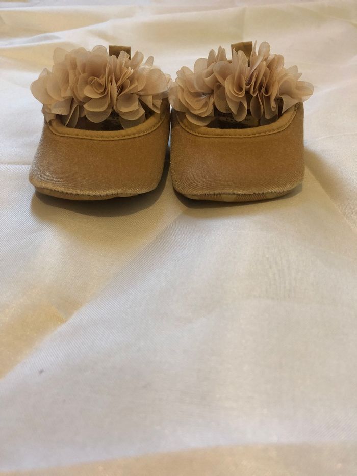 Ballerine velours bébé - photo numéro 3