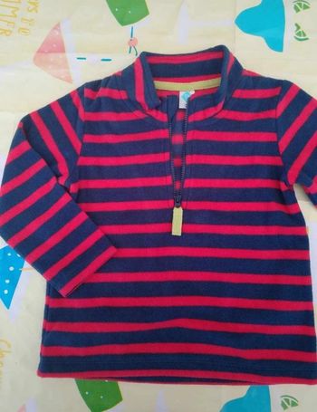 Pull polaire 23 mois garçon