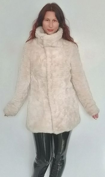 Manteau fourrure vintage 38