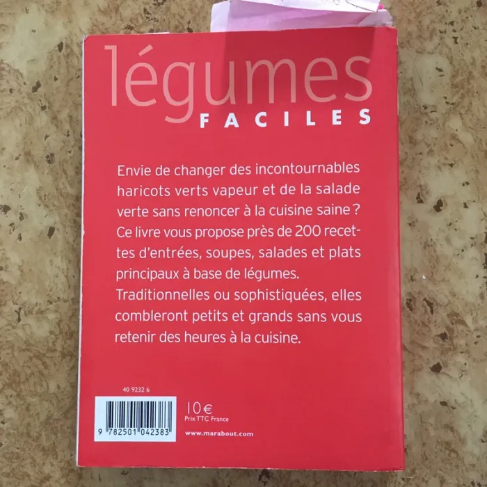 Livre de recettes de légumes faciles - photo numéro 2