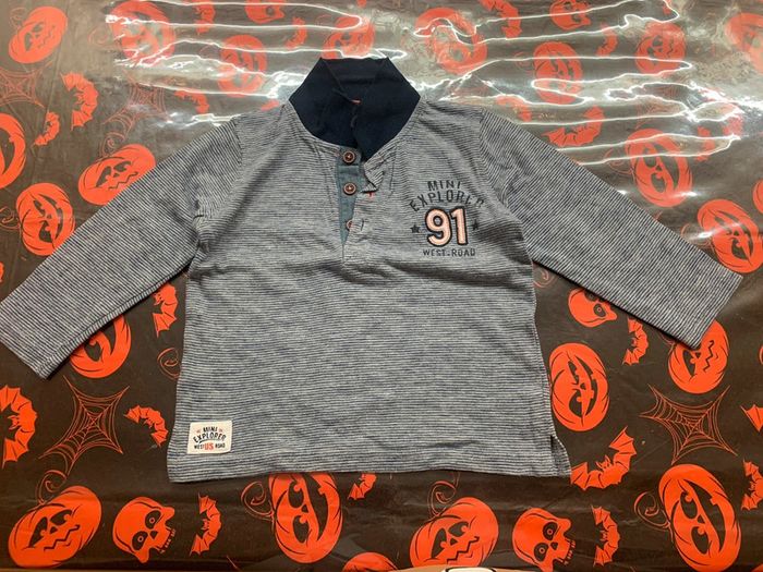 Polo manches longues 18 mois