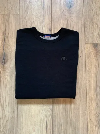 Sweat Champion Authentique Noir Taille S