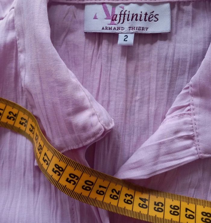 Chemisier manches longues femme taille 38 - photo numéro 7