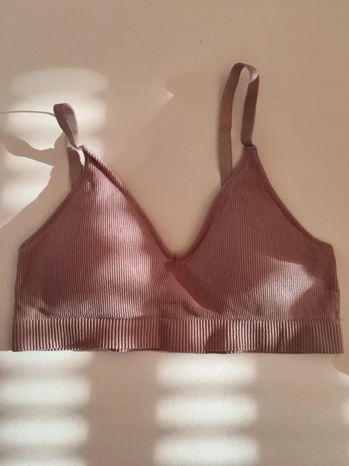Brassière marron avec rembourrage - photo numéro 3