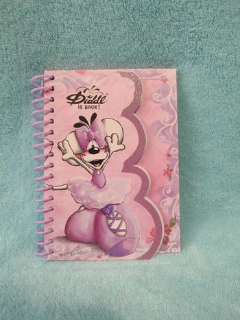 Carnet A6 forme rose 🐭 Diddl is back
