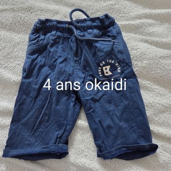 Pantacourt okaidi 4 ans