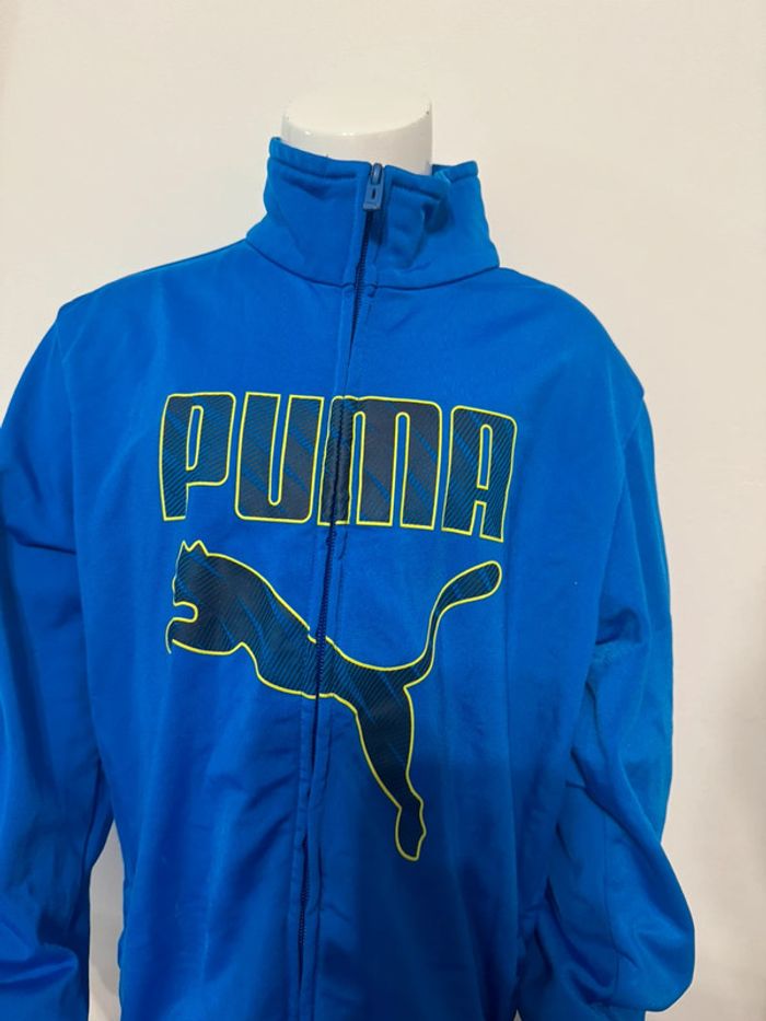 🌱 Veste zipée Puma Bleu roi en TBE 🌱 - photo numéro 2