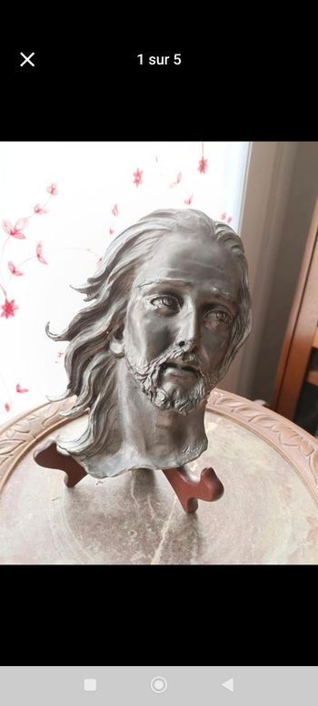 Jésus-Christ en étain