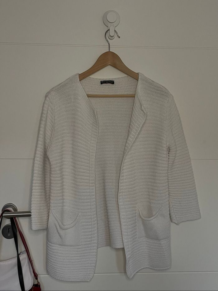 Cardigan blanc M