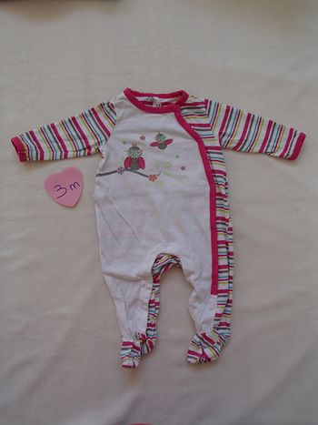 pyjama léger 1 pièce 3mois