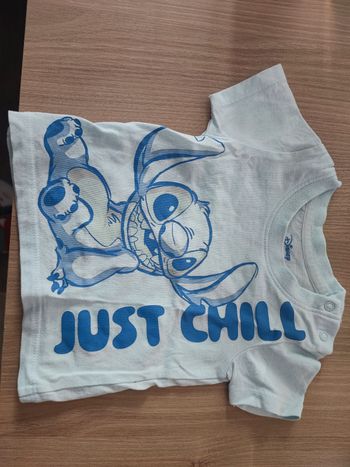 T shirt stitch 3/6 mois