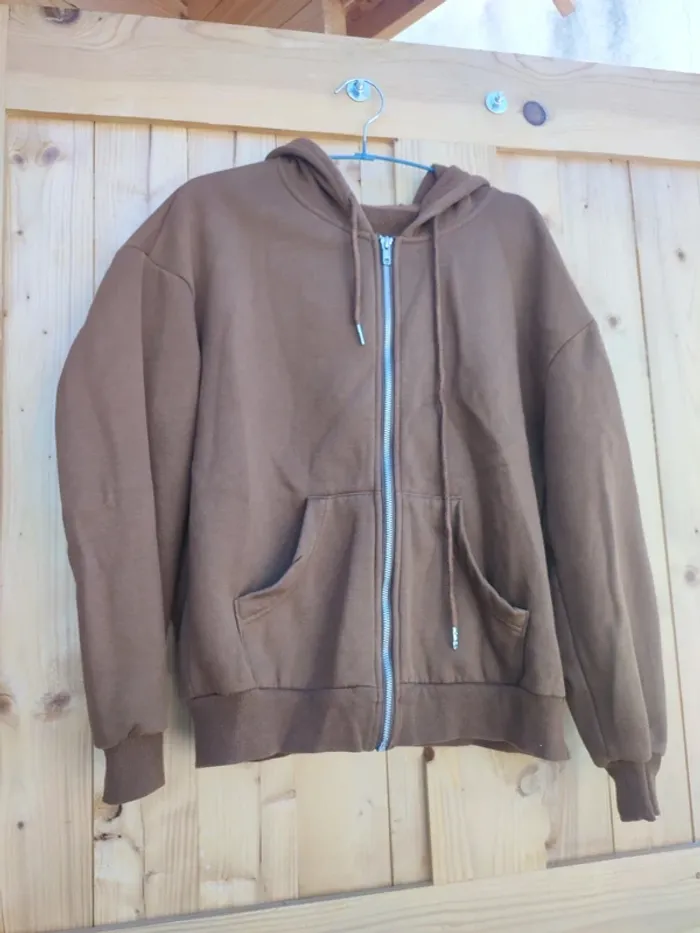 Sweat zippé