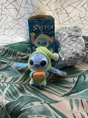 Labubu Stitch vert Neuf Disney Miniso