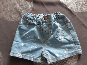 Short en jean