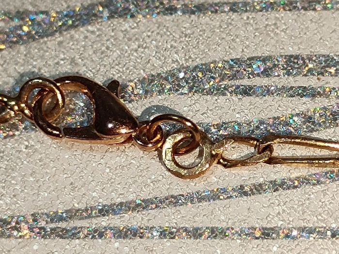 Collier petite Maille-plaqué Or⭐ - photo numéro 3