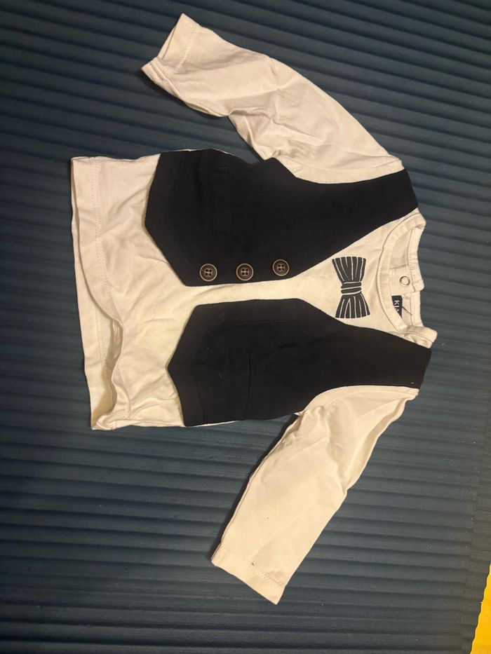 T-shirt costard 3 mois Kiabi