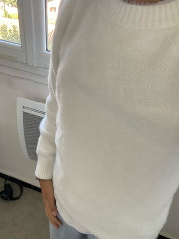 Pull blanc
