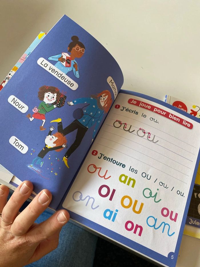 Livre Je rentre au CP « un bisou pour Nour » - photo numéro 3
