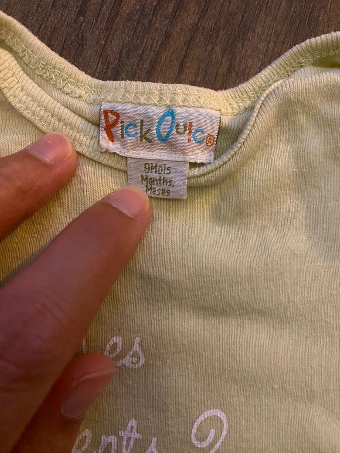 Bodie humour vert 9 mois - photo numéro 2