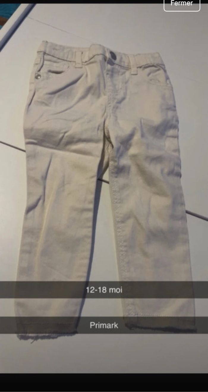Pantalon fille