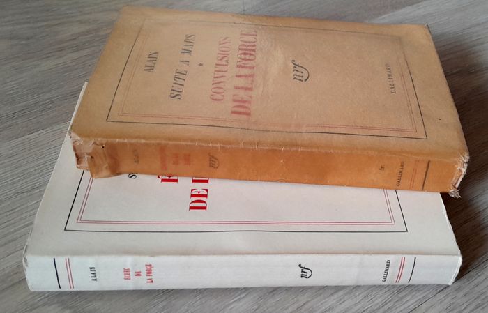 Alain (philosophe) suite à mars, convulsions de la force tome 1 et échec de la force tome 2 - photo numéro 5