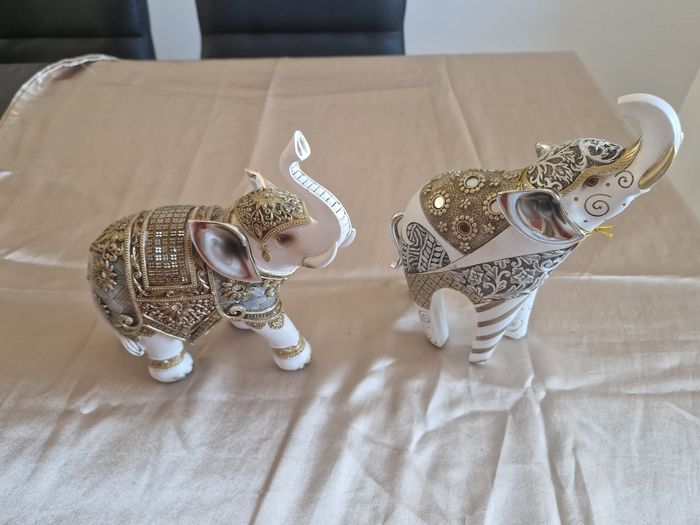 Lot de 5 bibelots éléphants - photo numéro 8