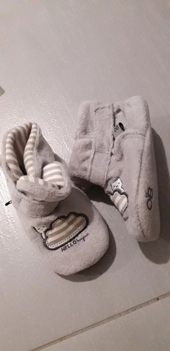 Chaussons bébé garçon 6-12 mois