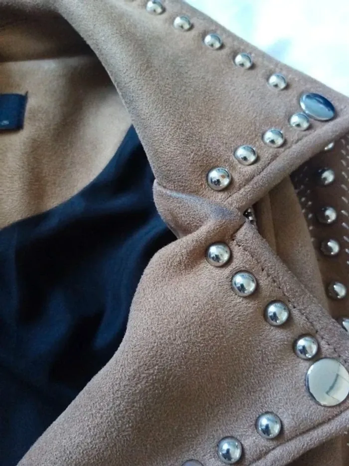 Blouson clouté Zara - photo numéro 5