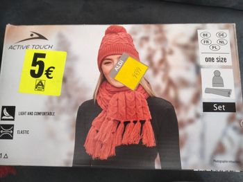 Ensemble bonnet et écharpe 