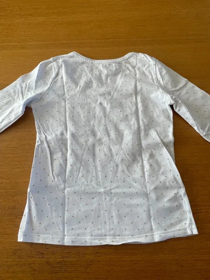 T-shirt manches longues Okaidi fille 8 ans - photo numéro 3