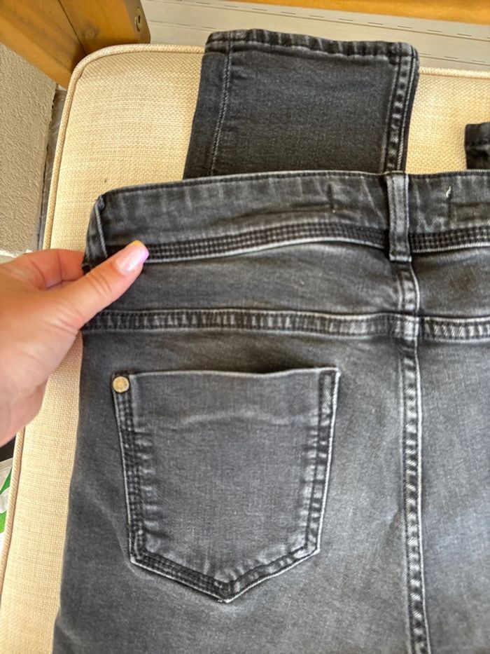 Jean noir skinny zara taille 38 - photo numéro 12