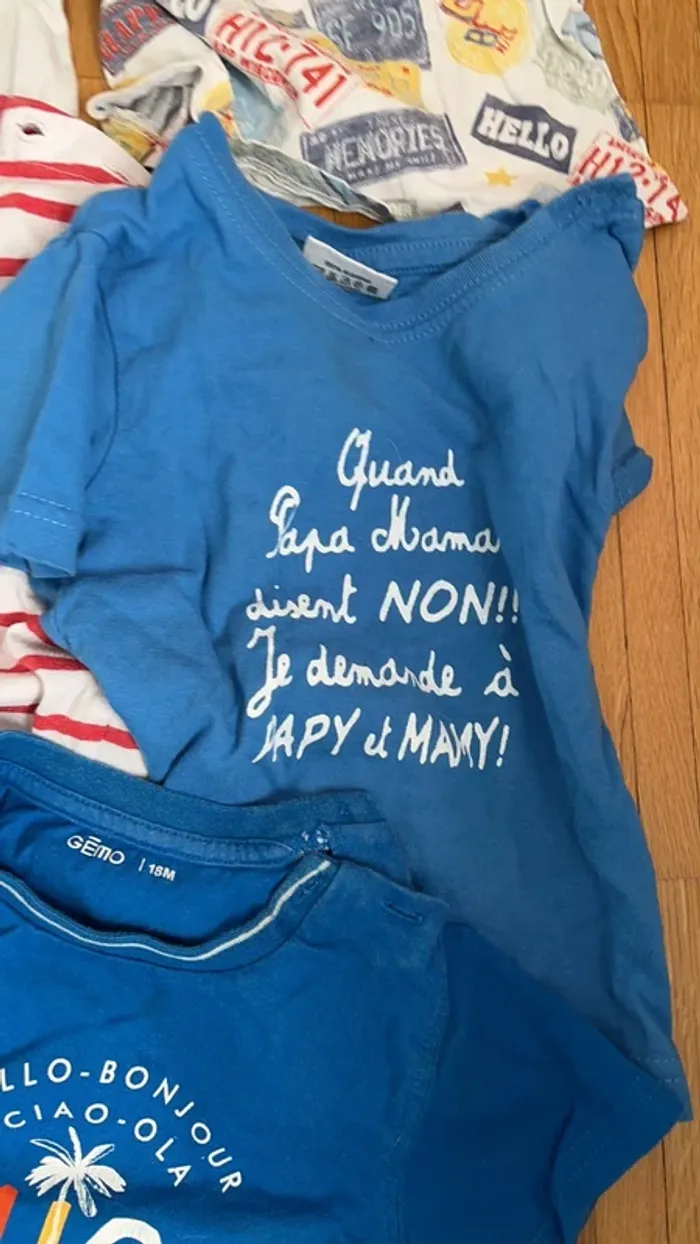 Lot tee shirt - photo numéro 7