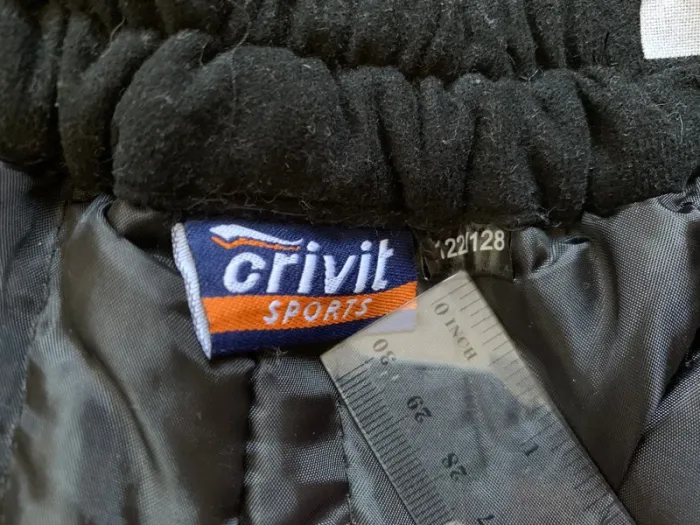 Pantalon de ski noir Crivit 8ans (122-128cm) - photo numéro 4