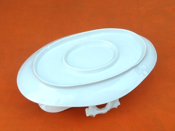 Années 1900 Saucière sur dormant Porcelaine - photo numéro 3