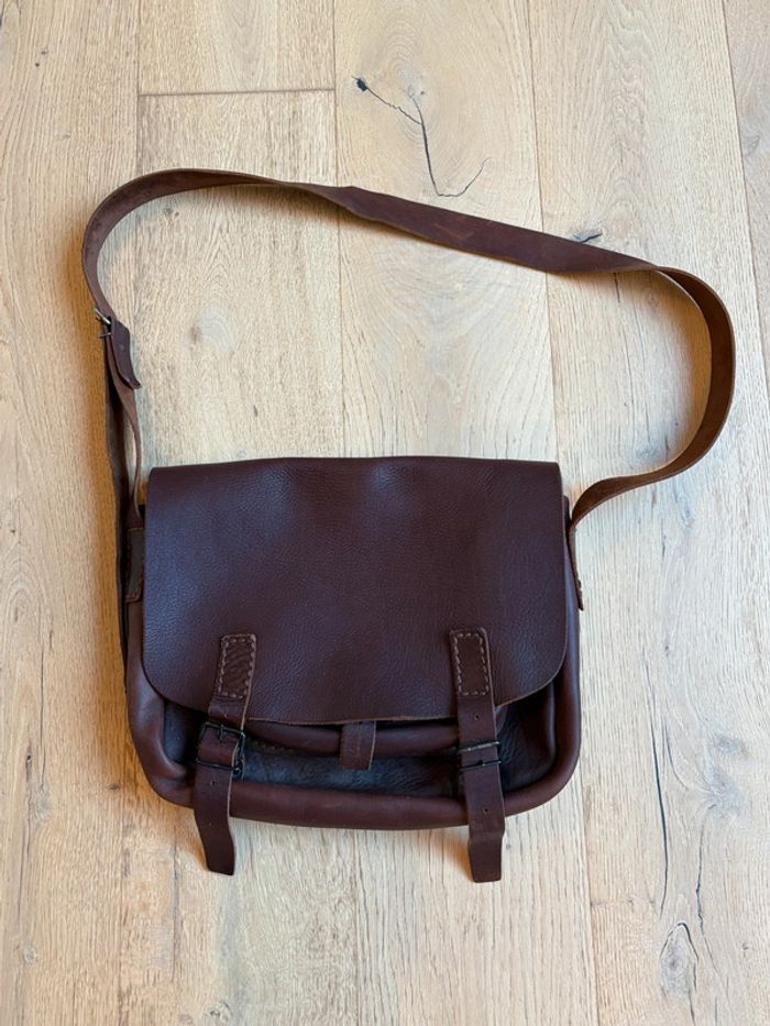 Besace cuir