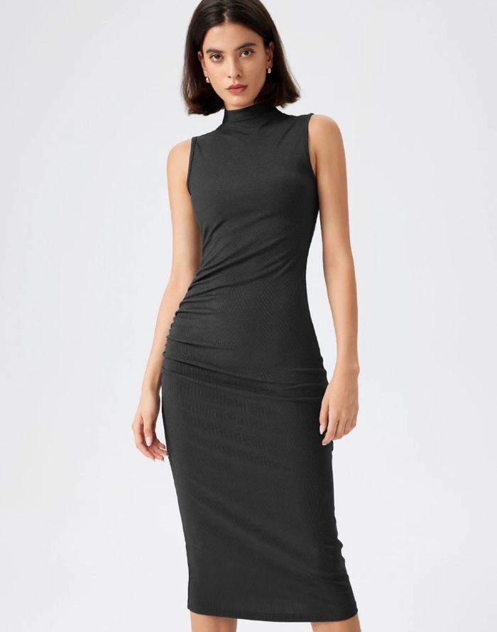 Robe longue noire Cider - photo numéro 5