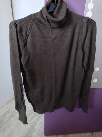 Pull marron camaïeu taille 2