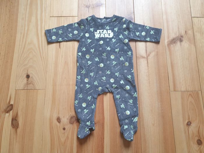 Pyjama velour Star Wars 12 mois