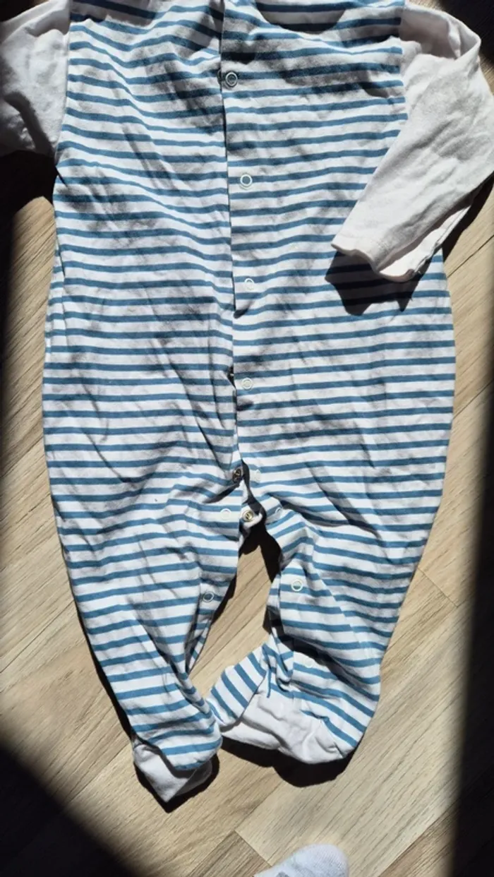 Pyjama leger en coton - photo numéro 2