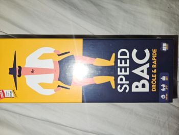 Speed bac drole&rapide neuf sous blister 