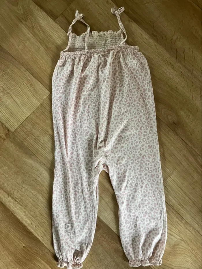 Combinaison pantalon léger fille 3 ans rose panthère - photo numéro 2