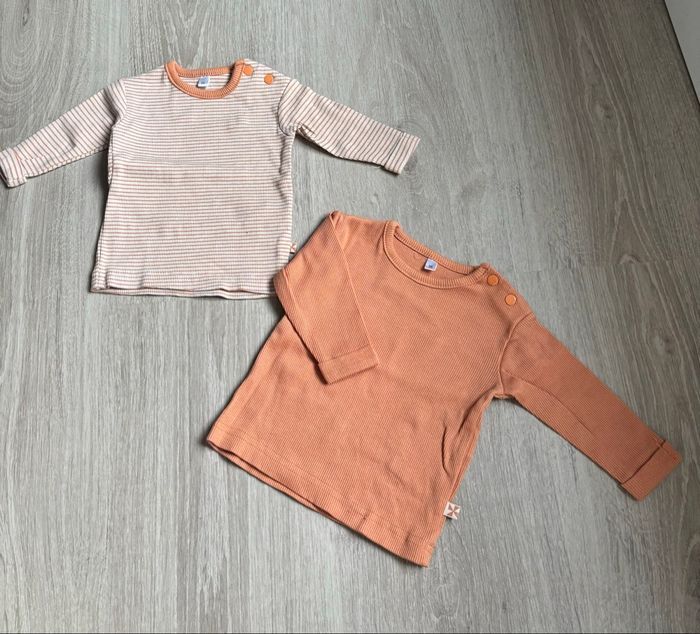 Lot de 2 teeshirt manches longues